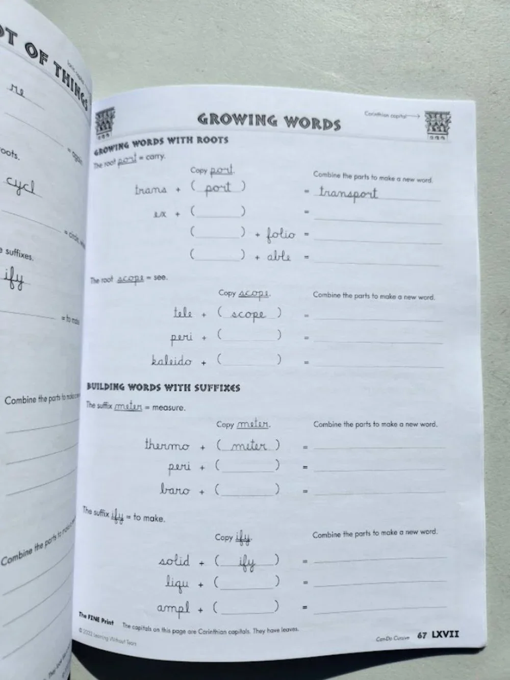 NEW Can-Do Cursive Student Workbook 5th Grade Handwriting Without Tears Writing